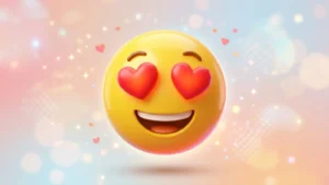 Heart Face Emoji