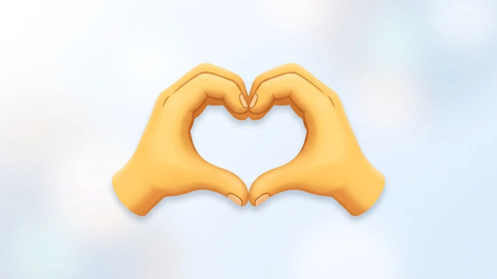 Heart Hand Emoji