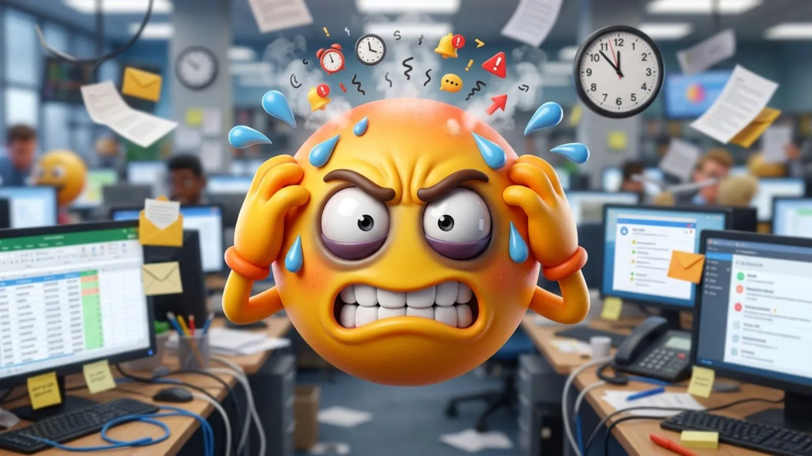 Stressed Emoji